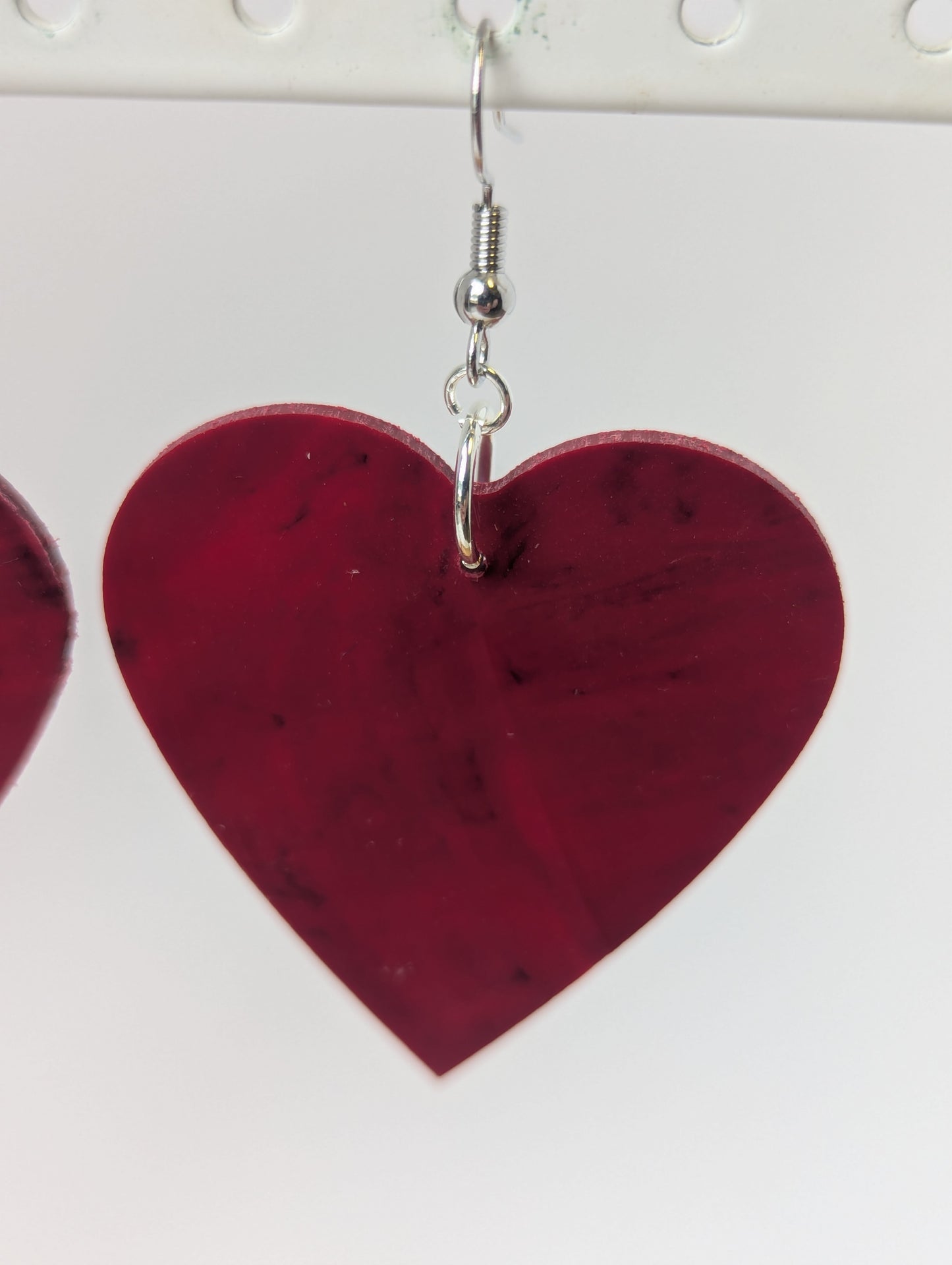 Recycled Vinyl Earrings for Music Lovers- Single Color