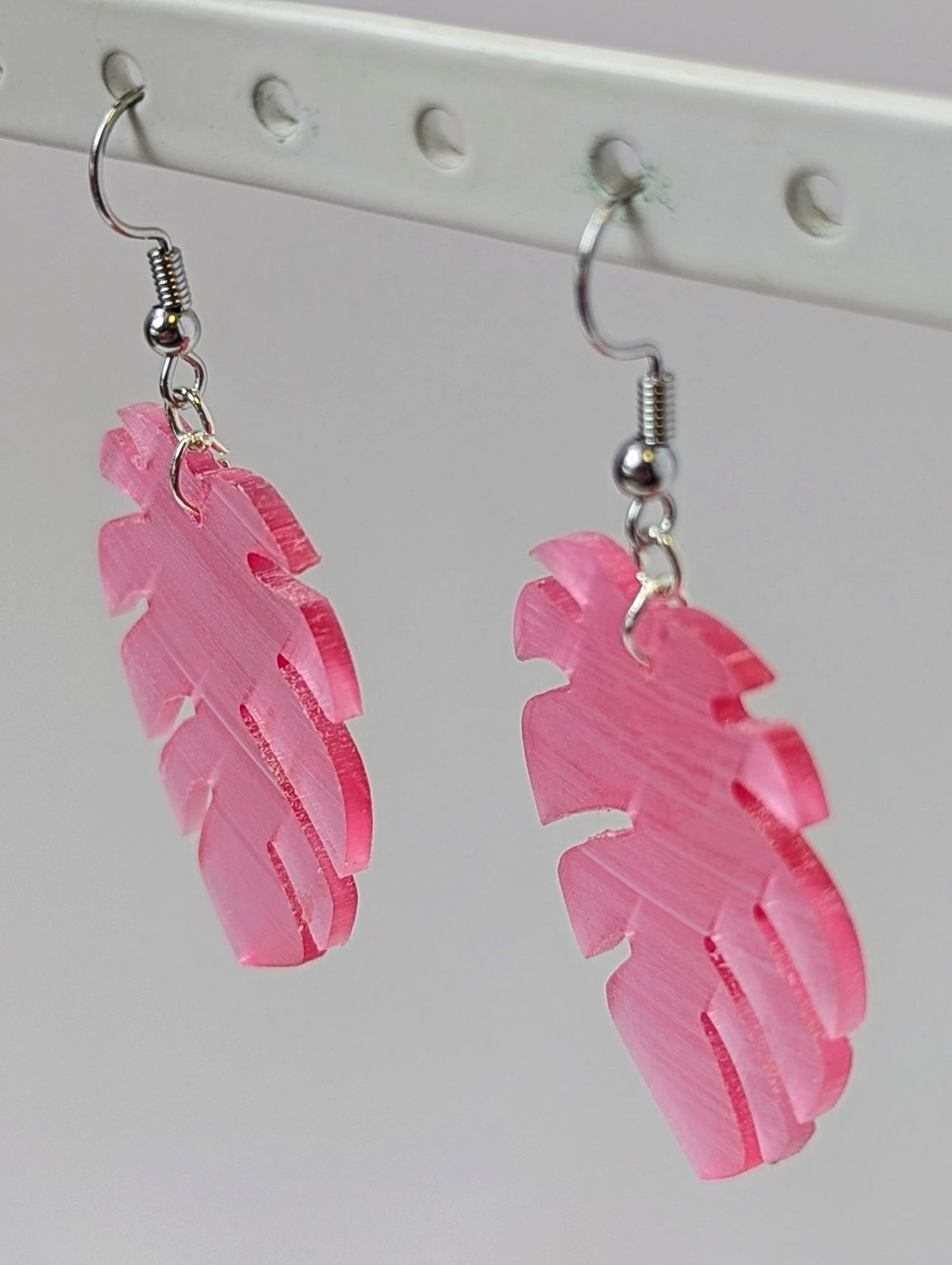 Recycled Vinyl Earrings for Music Lovers- Single Color