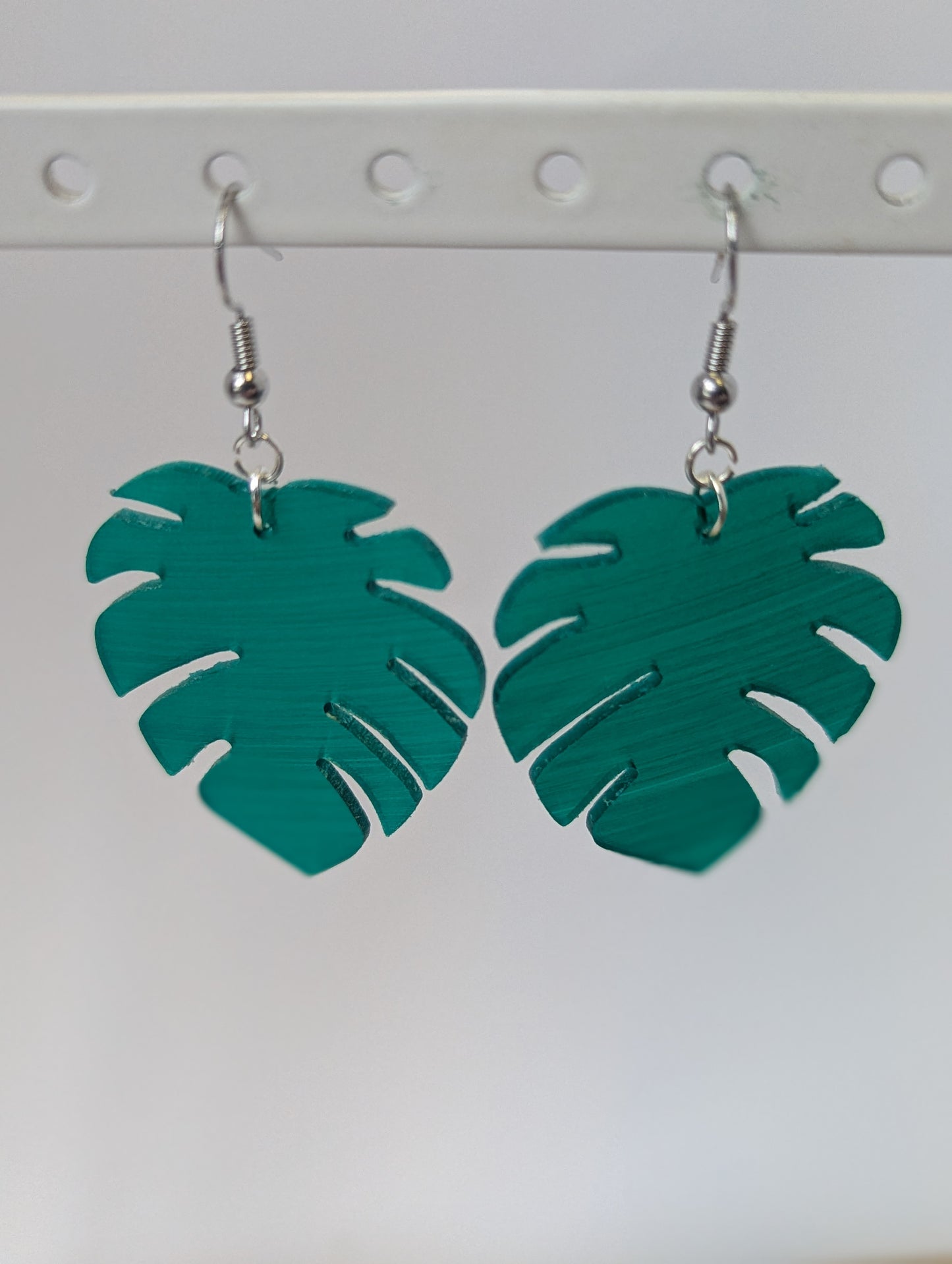Recycled Vinyl Earrings for Music Lovers- Single Color