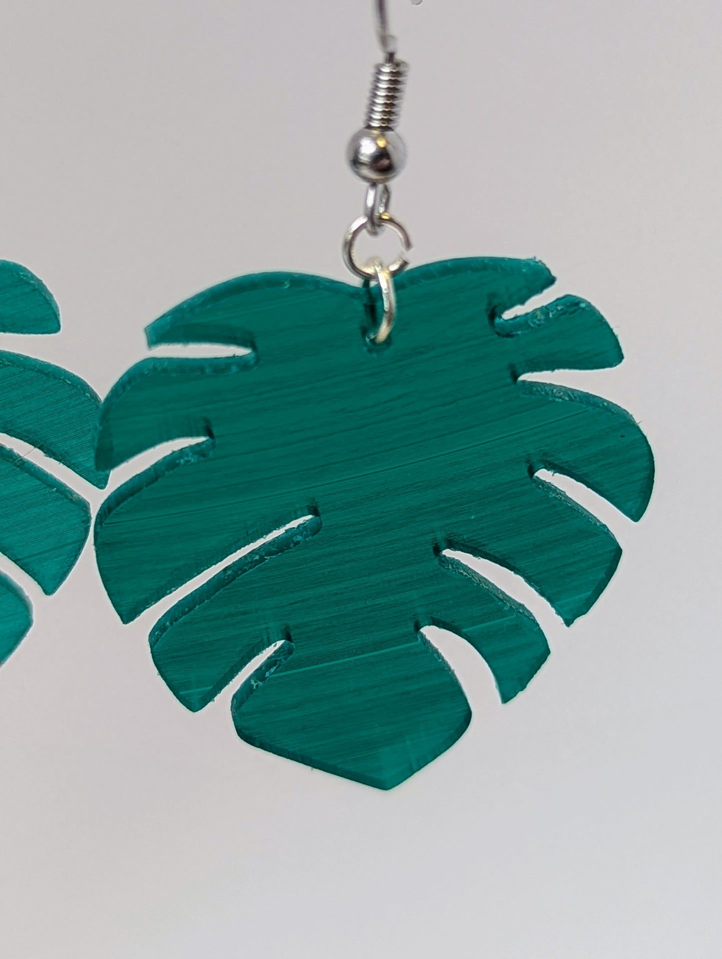 Recycled Vinyl Earrings for Music Lovers- Single Color