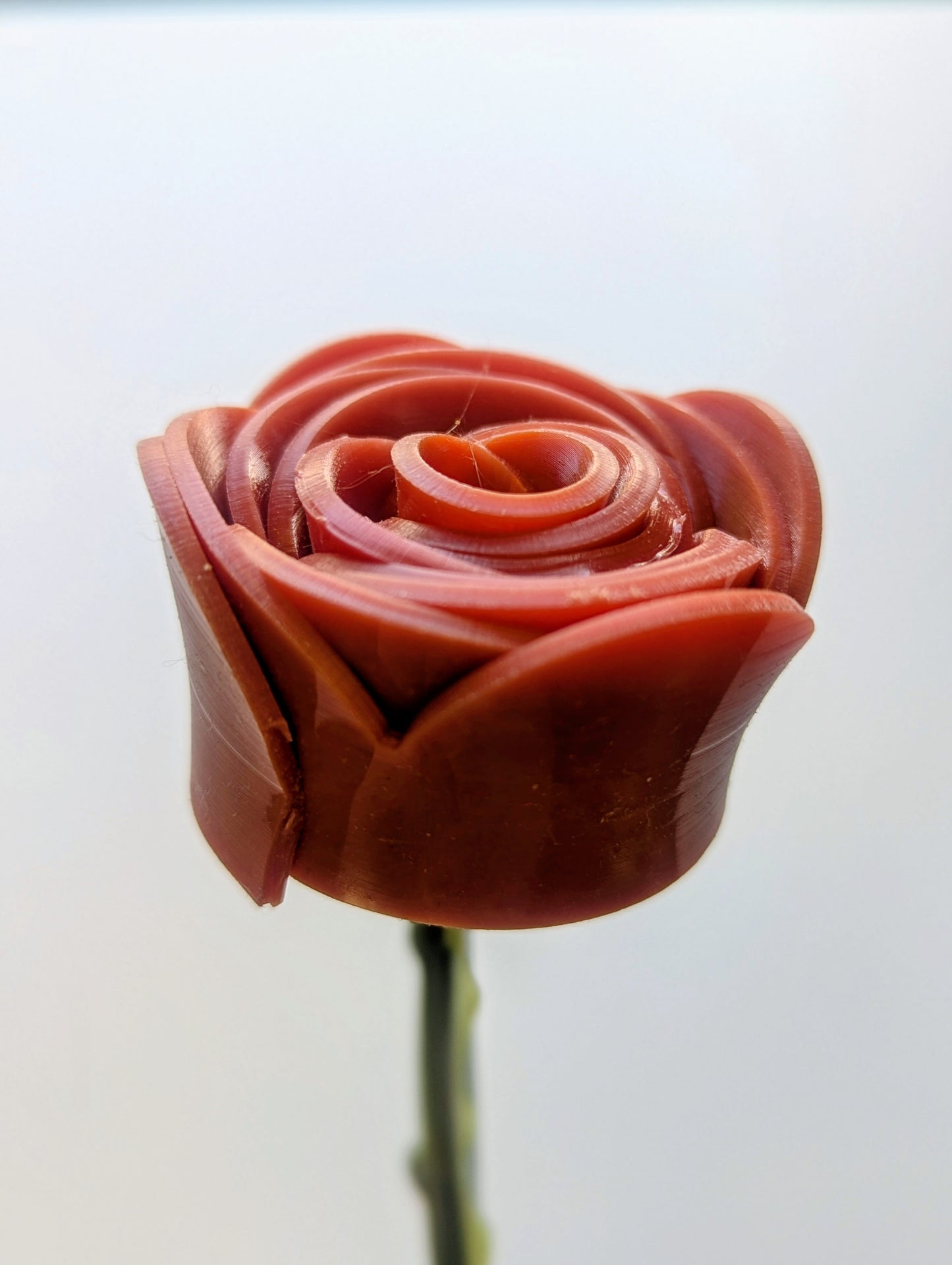 Deluxe Handmade Flower- Spooky Orange
