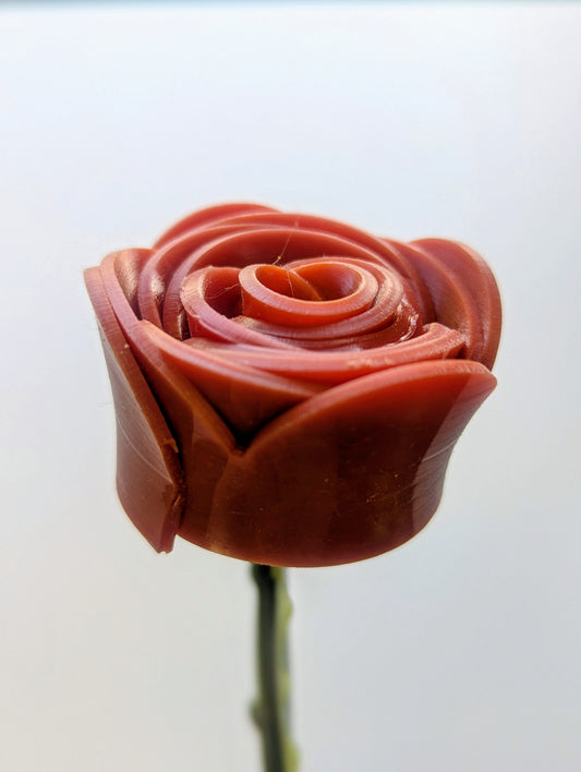 Deluxe Handmade Flower- Spooky Orange