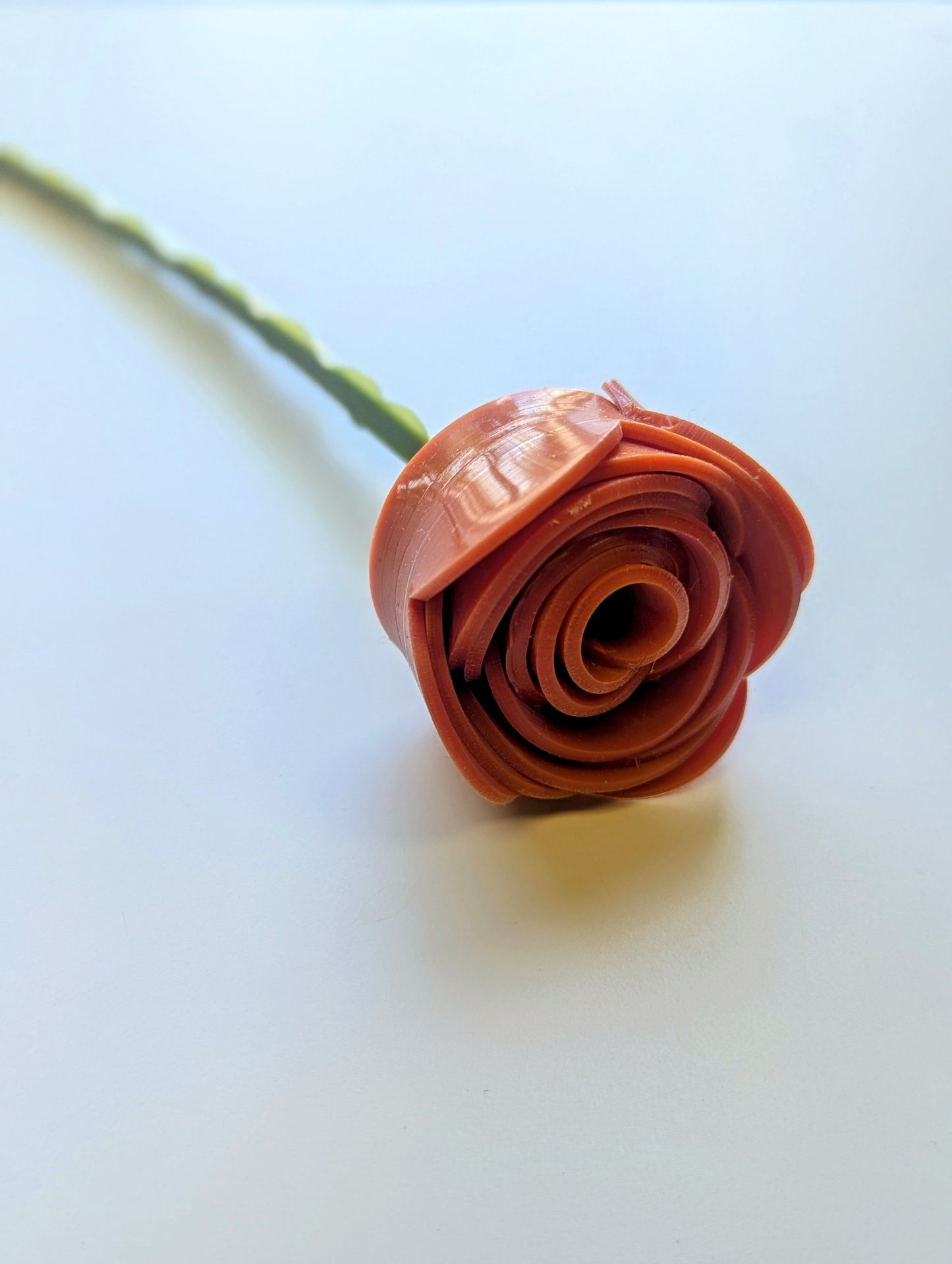 Deluxe Handmade Flower- Spooky Orange