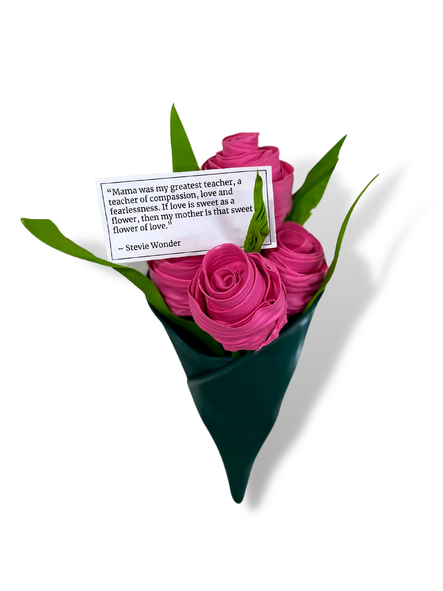 LIMITED EDITION Recycled Vinyl Flower Bouquet - Mother's Day